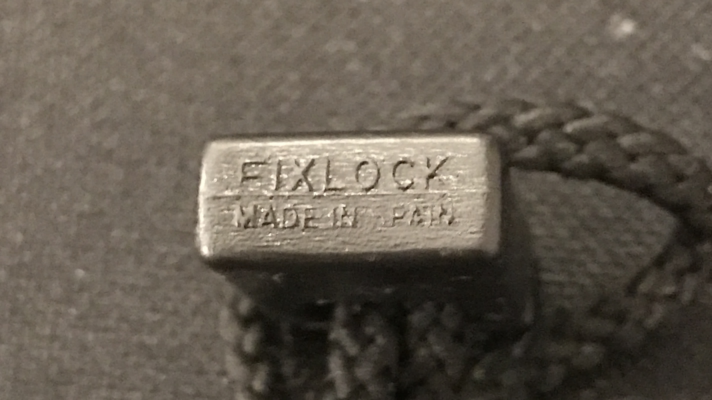 A picture of the label that says &lsquo;Made in Pain&rsquo;